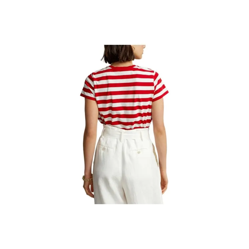 Polo Ralph Lauren SS22 T Shirt Women's Red-3