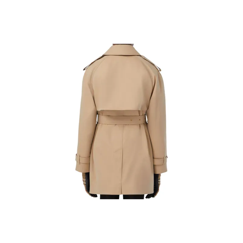 Burberry Bonded Cotton Gabardine Trench Coat-4