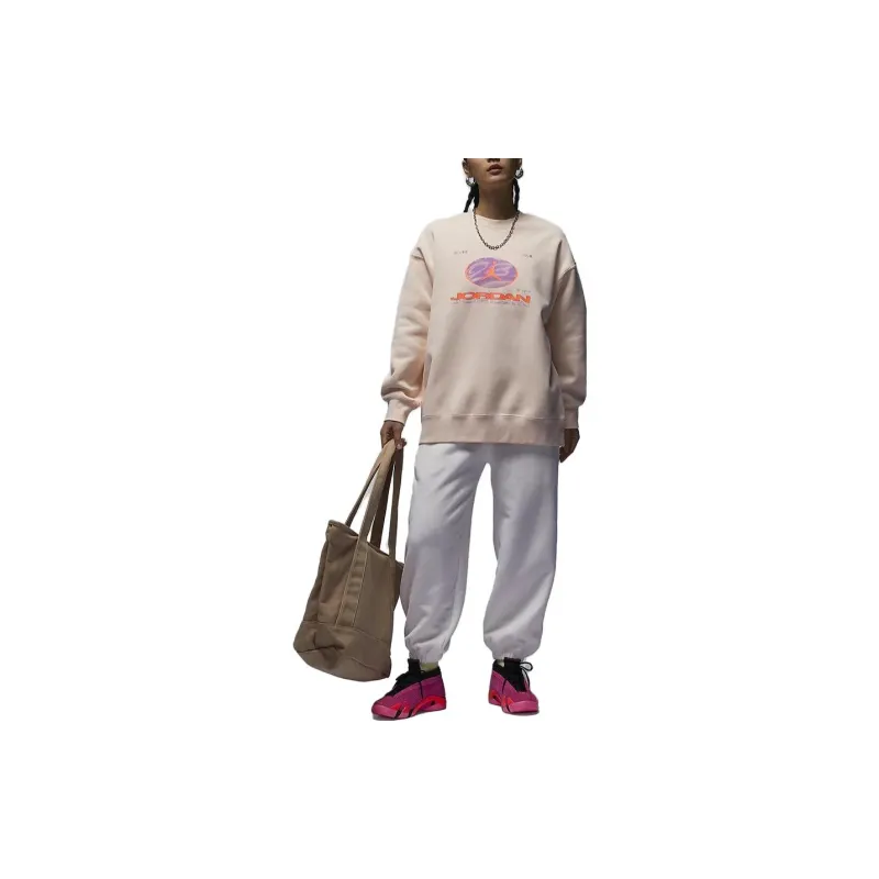 Jordan Sweatshirts Women's Ice Guava-2