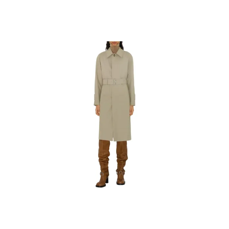 Burberry Cotton Gabardine Coat-2