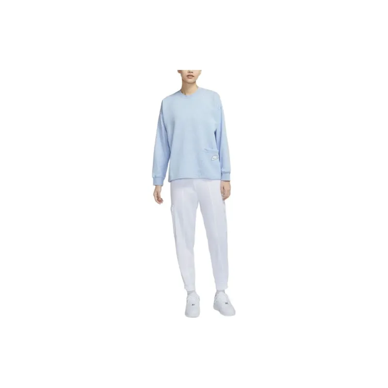 Nike Sweatshirts Women's Light Armory Blue-2