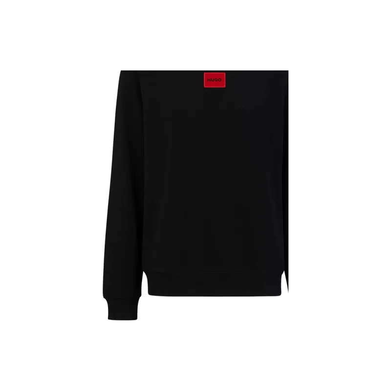 HUGO BOSS Logo Embroidered Crewneck Sweatshirt-5