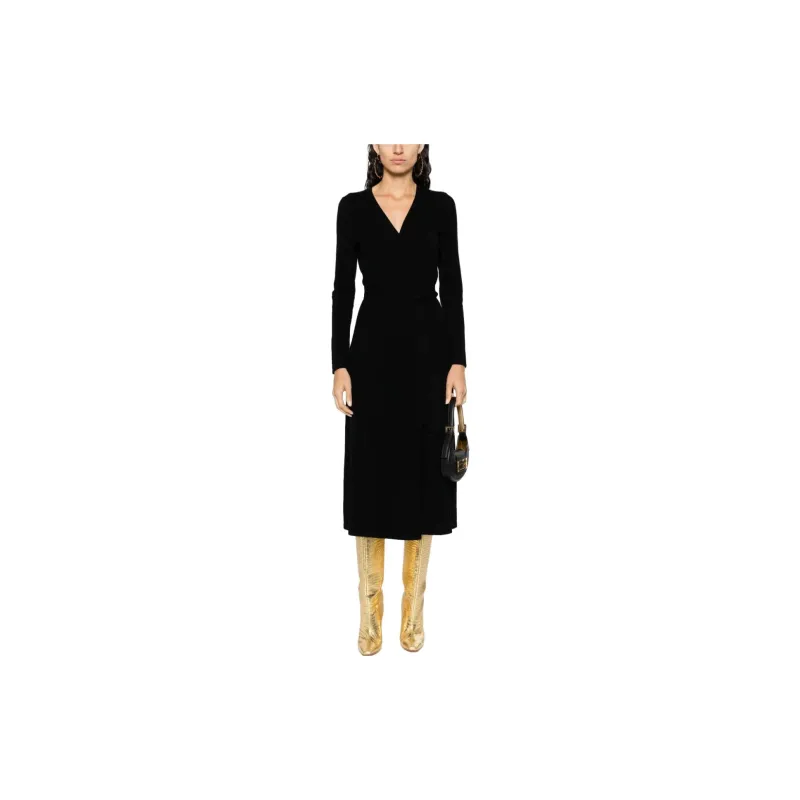 DVF Diane Von Furstenberg Astrid Wrap Midi Dress-1