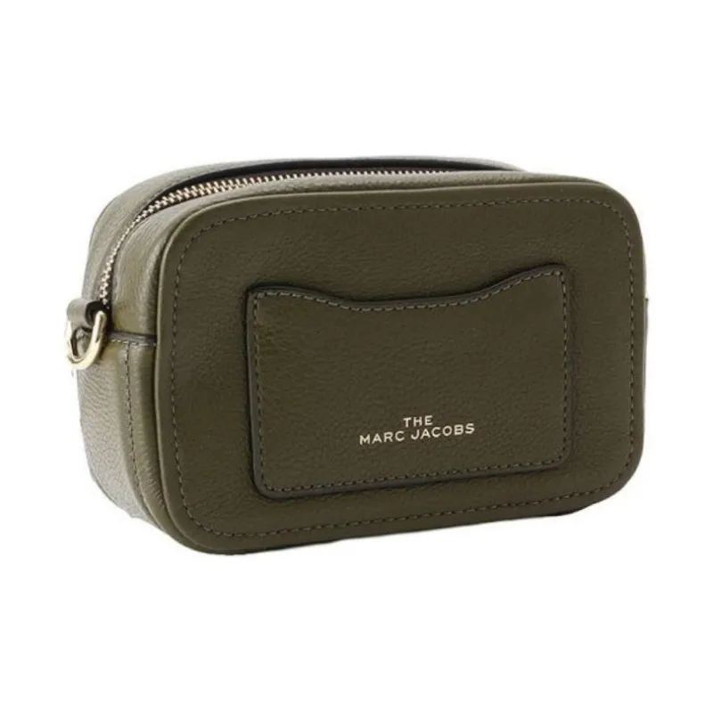 MARC JACOBS Cow Leather Shoulder Bag Women's Dark Green-1