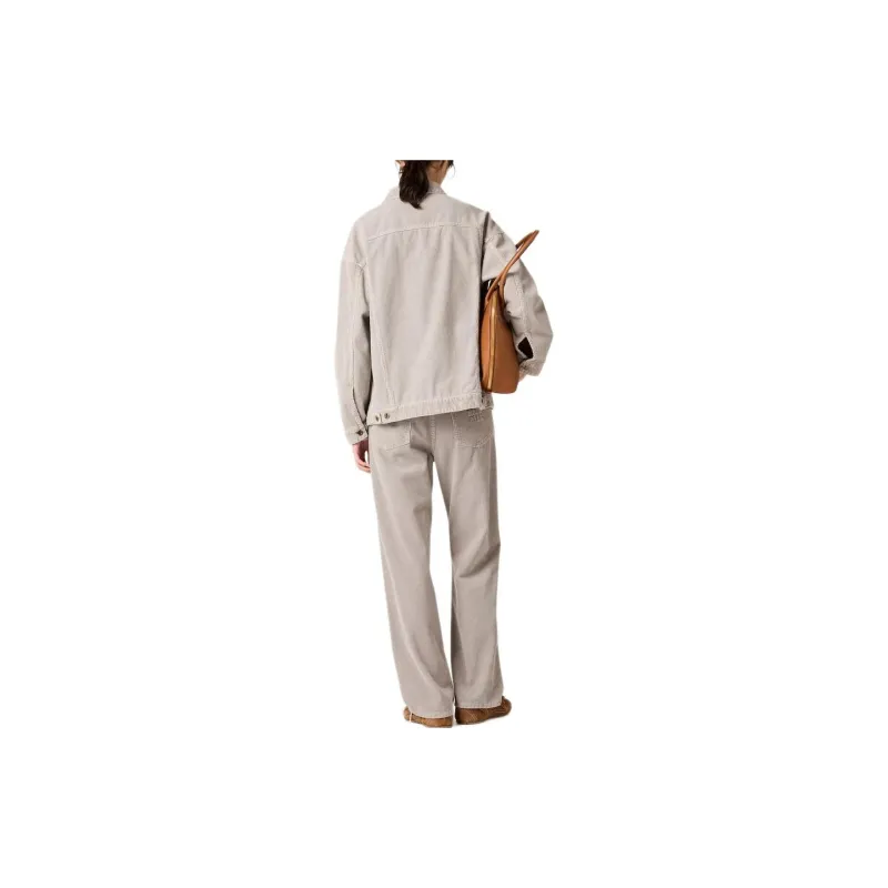 MIU MIU Jackets & Coats Women's Granite Gray-2