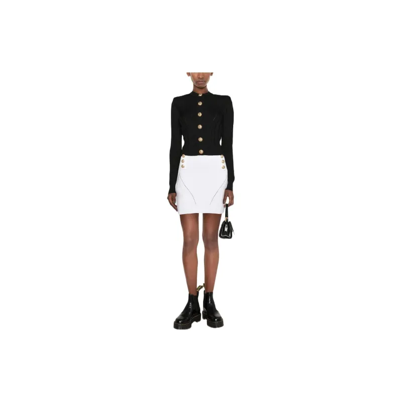 BALMAIN FW22 Knitwear Women's Black-1