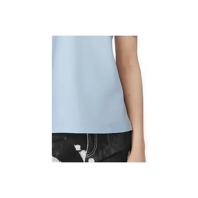 Burberry Polo Shirts Women's Light Blue-4