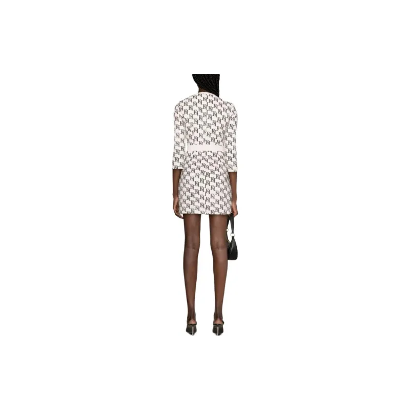 Elisabetta Franchi SS24 Long-Sleeved Dresses Women's White-2