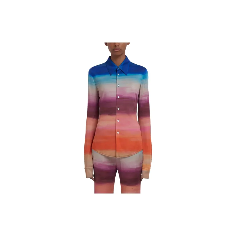 MARNI Tie Dyed Buttoned Shirt-2