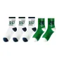 5 Pack (3 White, 2 Green)