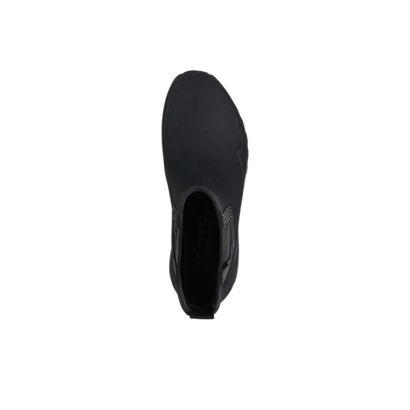 Skechers Street Anti Slip Wear Resistant Mid Top Casual Shoes Women's Black-3