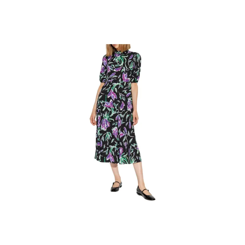 DVF Diane Von Furstenberg Nella Midi Dress-3