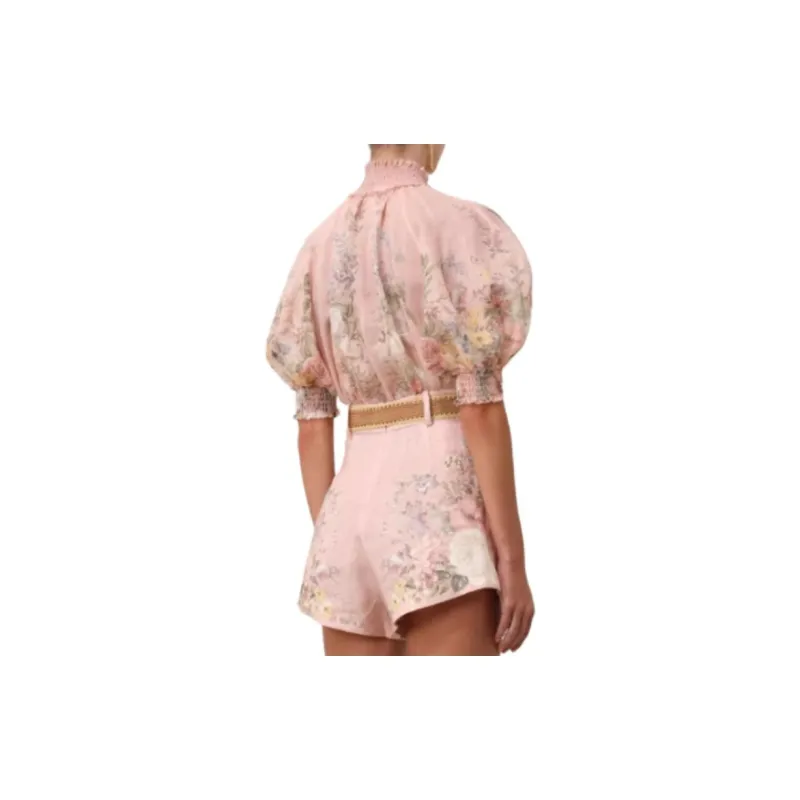 Zimmermann Waverly Short-Sleeved Blouse-5