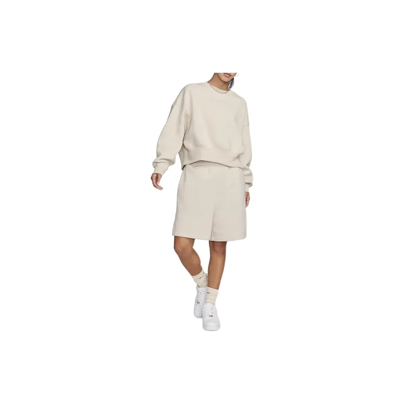Nike Sweatshirt Women's Light Khaki-2