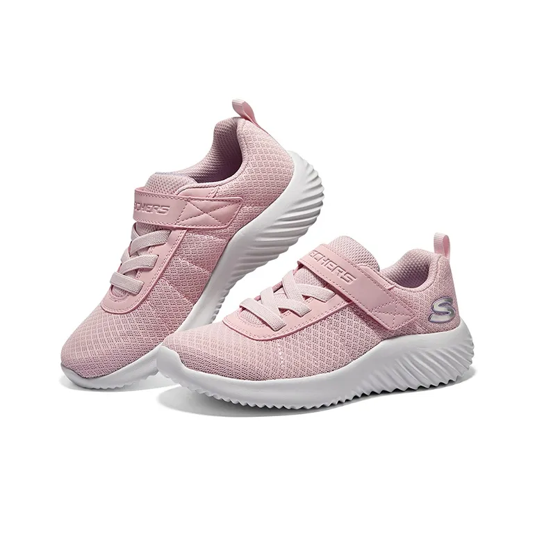 Skechers Girls Cushioning, Wear Resistant Low Top Kids' Running Shoes Pink Teenagers-2