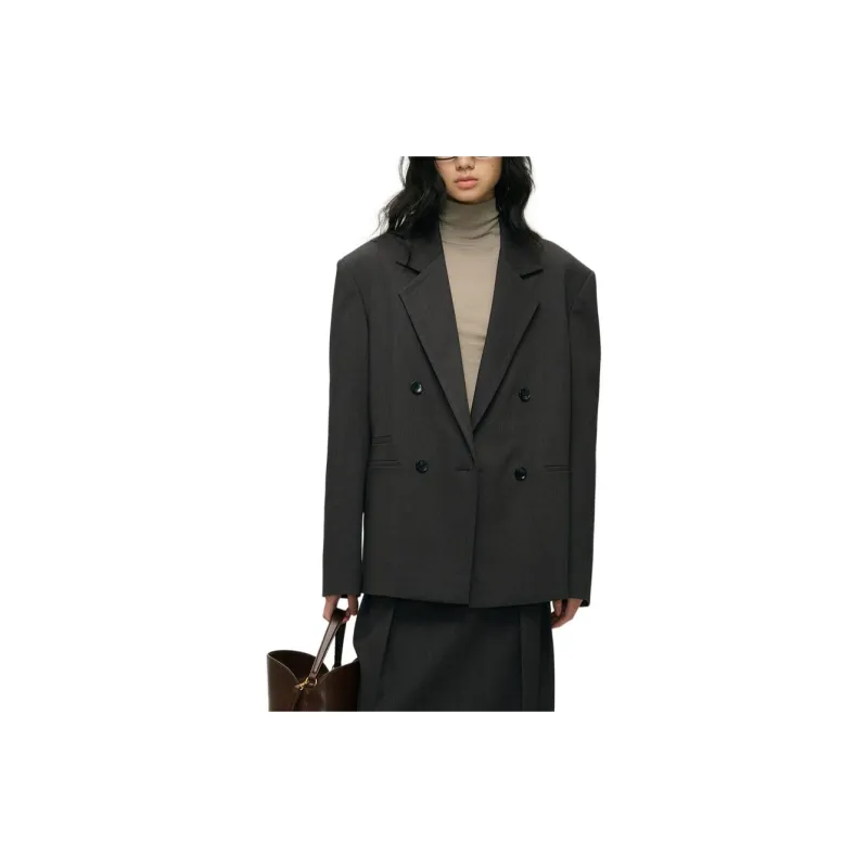 YOEYYOU Business Suit Women's Deep Sea Blue-1