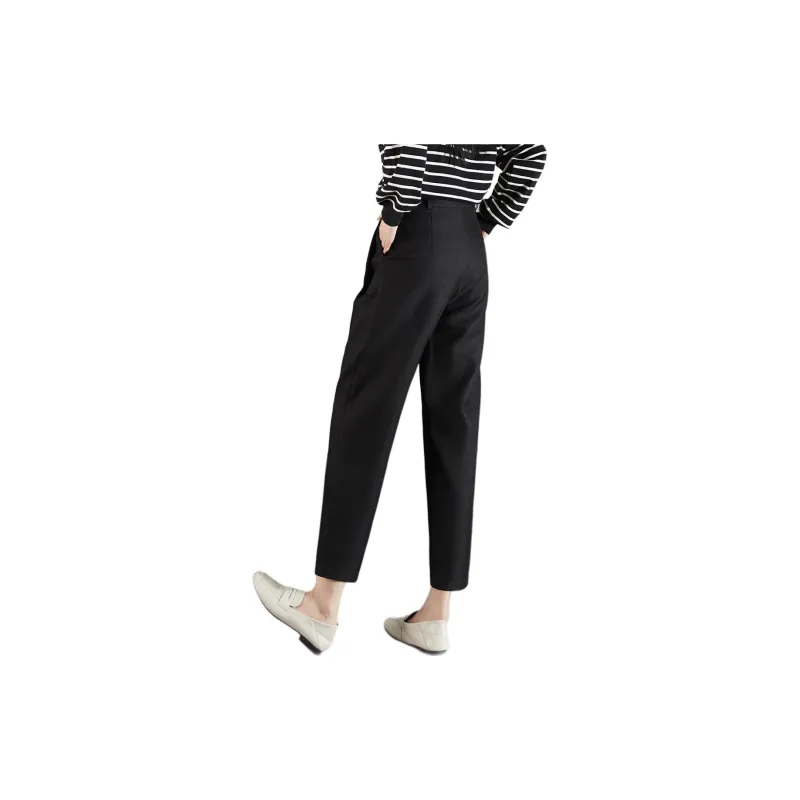Mo Han Yi Mei Casual Pants Women's Black-2