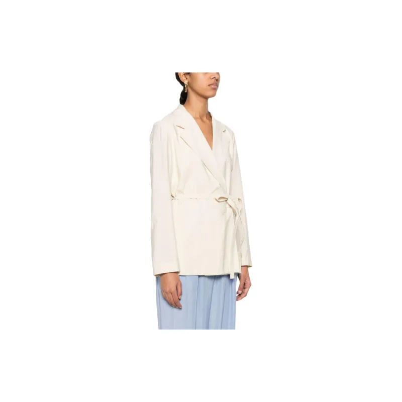 JOSEPH SS24 Business Suits Coats Women's Ivory-3