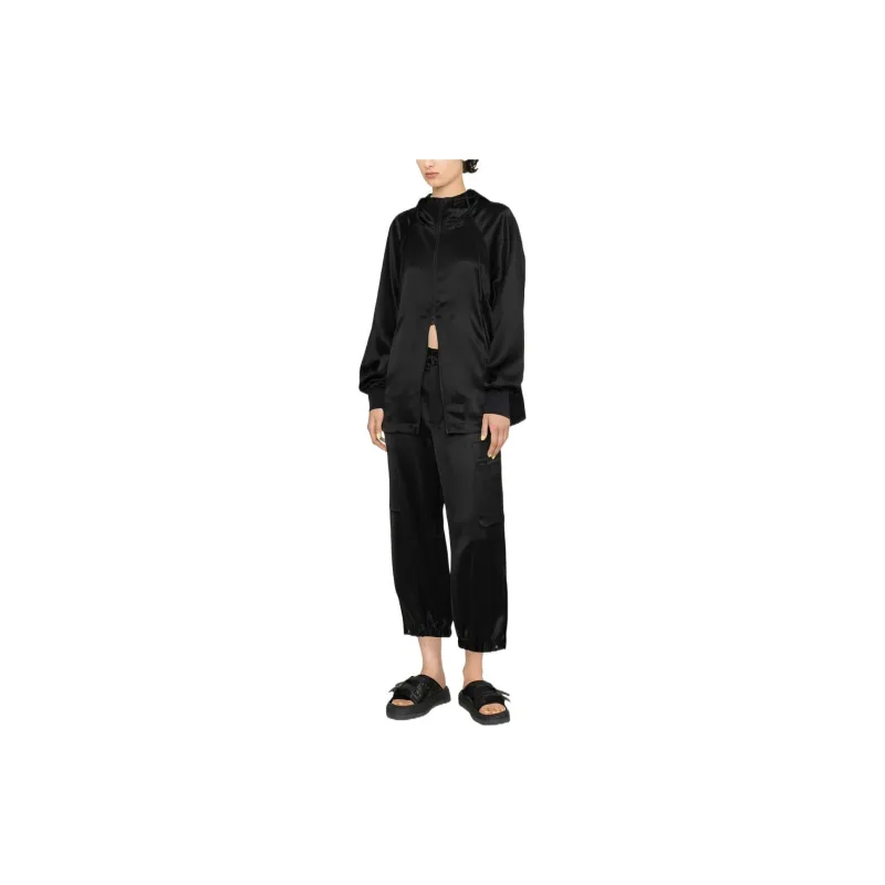 Y 3 Casual Pants Women's Black-1