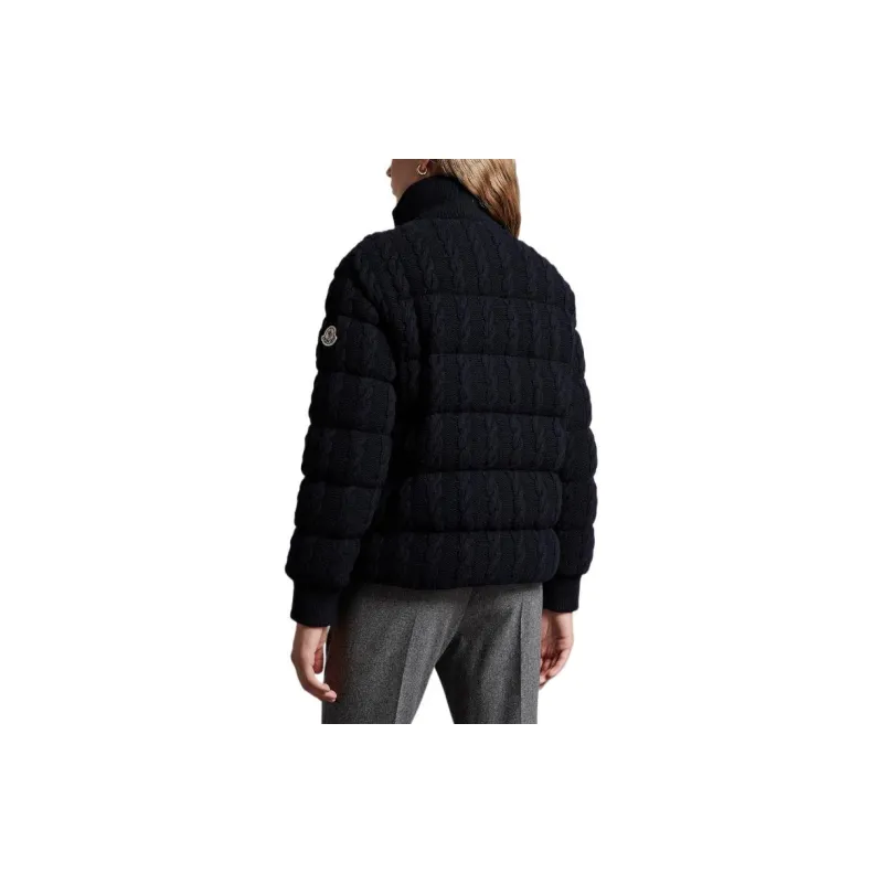 Moncler Down Jackets Women's Black-3