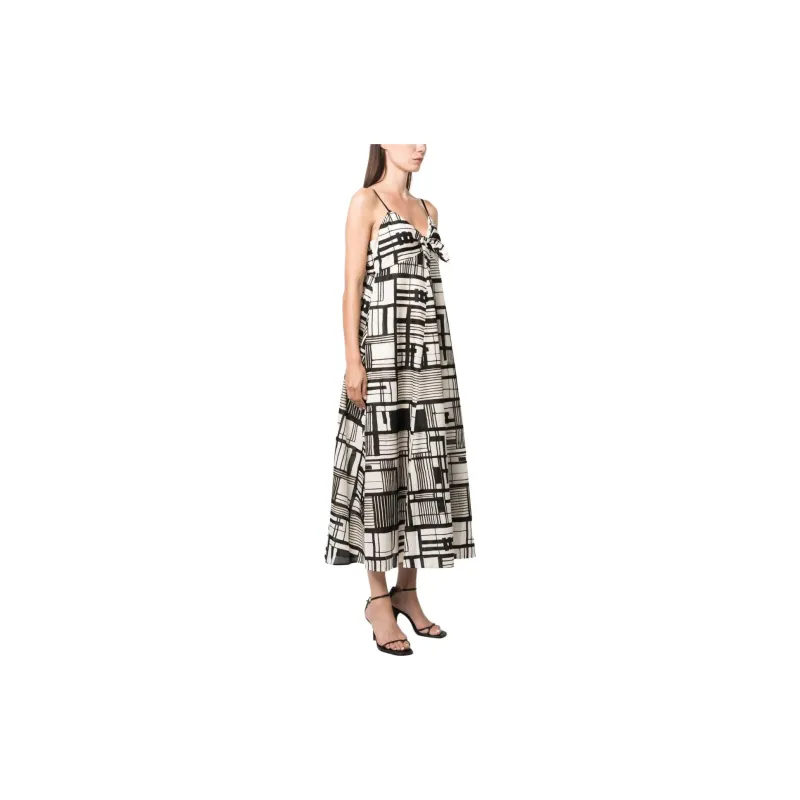 DKNY Slip Dresses Women's Black-4
