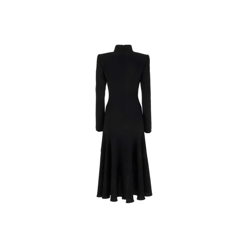 DRIES VAN NOTEN High Neck Jersey Drey Dress-1