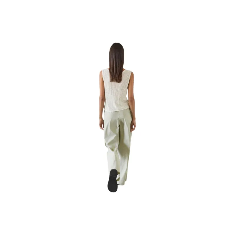 Massimo Dutti Casual Pants Women's Green-2
