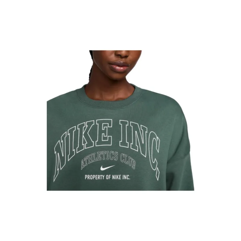 Nike Sportswear Phoenix Fleece Sweatshirt Women's Vintage Green-3