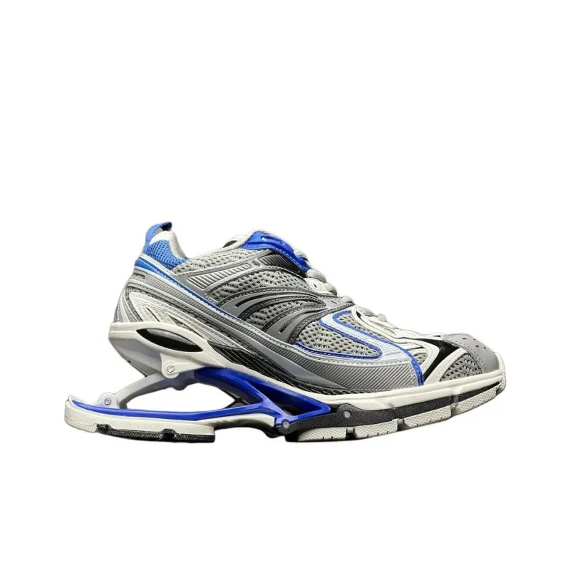 Balenciaga X Pander Sports Shoes Blue-1
