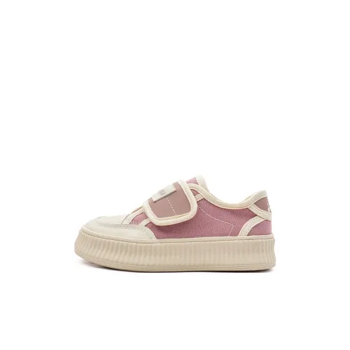 KAPPA KIDS Anti-Kick And Wear-Resistant Low-Top Kids Canvas Shoes Taro Pink Kids'