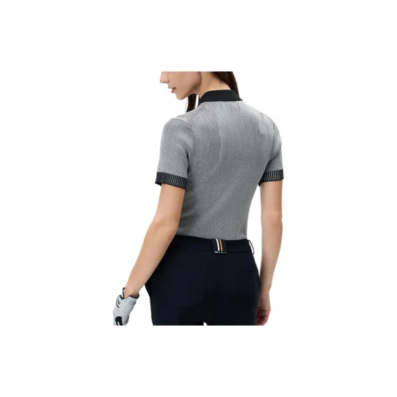 FILA Golf Series Polo Shirt Women's Legend Blue-3