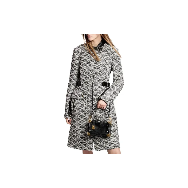 LOUIS VUITTON SS24 Coat Women's Black-2