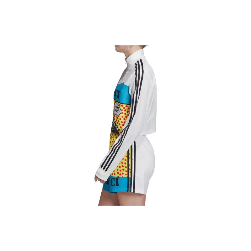 Fiorucci X Adidas Originals Crop Tops Women's White-3