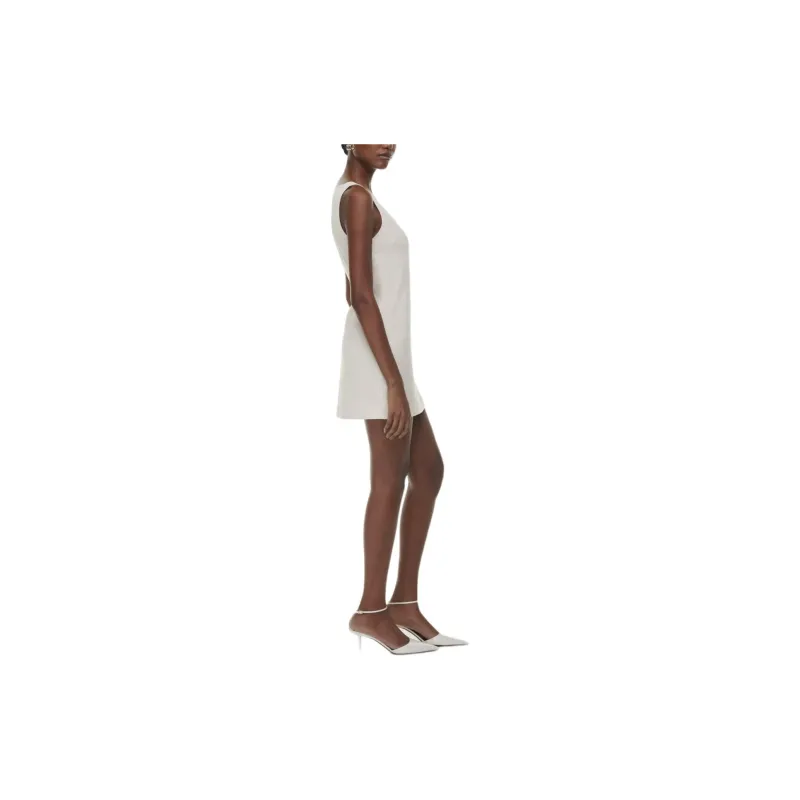 ARITZIA Babaton Prestige Dress Sleeveless Dress Women's Matte Pearl/Matte Pearl-3