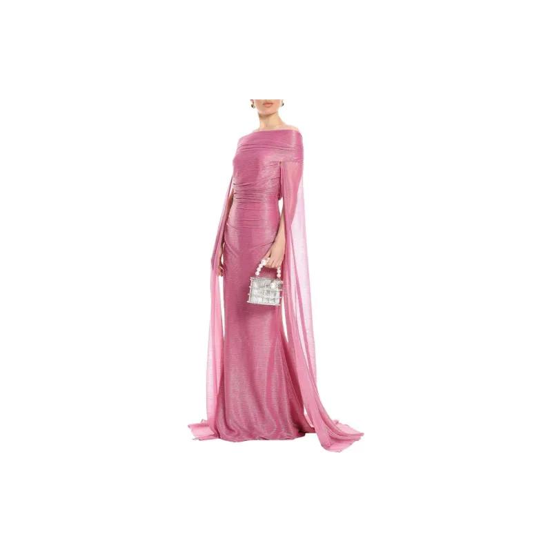 Talbot Runhof Short-Sleeved Dresses Women's Pink-2