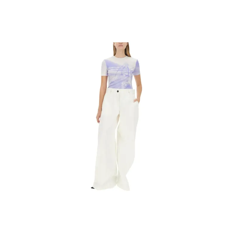 JIL SANDER Motif Printed Slim Fit T Shirt-2