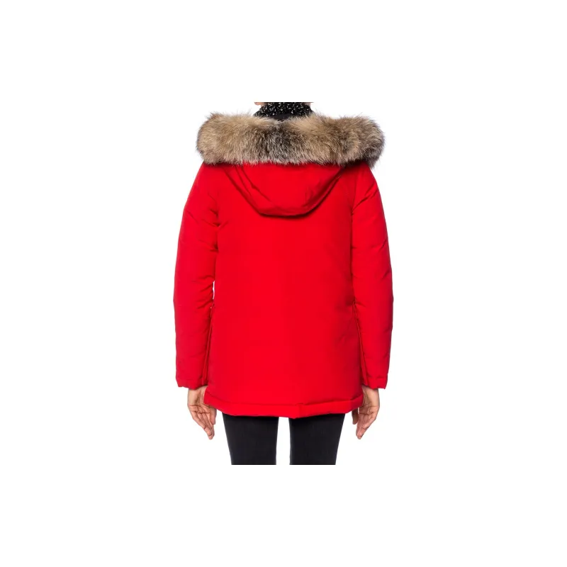 Moncler Down Jacket Women's Red-1
