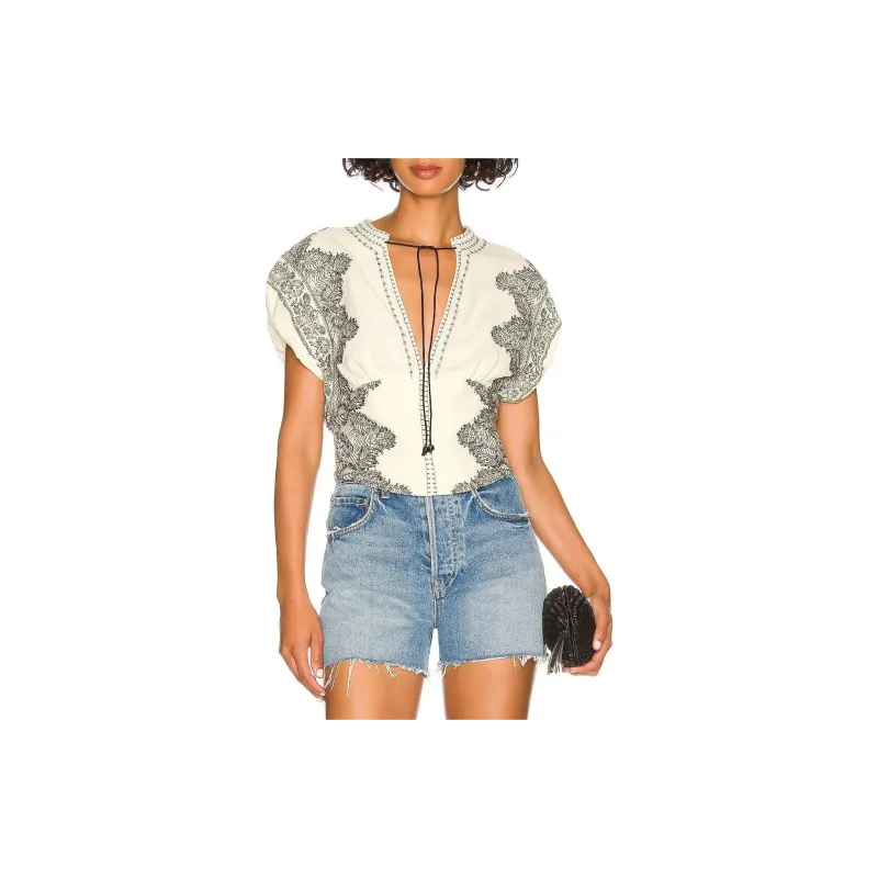 FREE PEOPLE Shirt Women's White-1