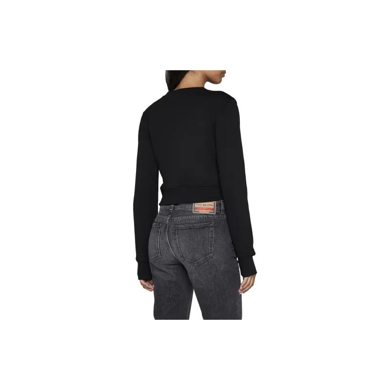 DIESEL F Slimmy Od Sweatshirt 'Black'-2