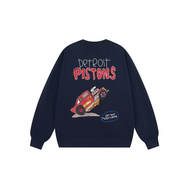 AFTER SCHOOL SPECIAL Sweatshirt Unisex Navy Blue-1