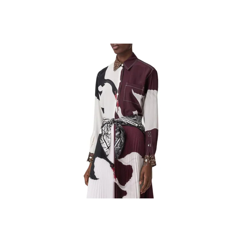 Burberry SS22 Shirt Women's Purple-3
