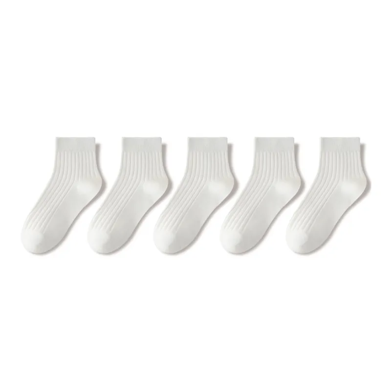 JIAZINI Ankle Socks Unisex 5 Pack-0