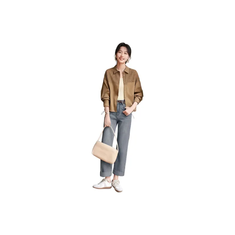 XWI Shirts Women's Khaki-2
