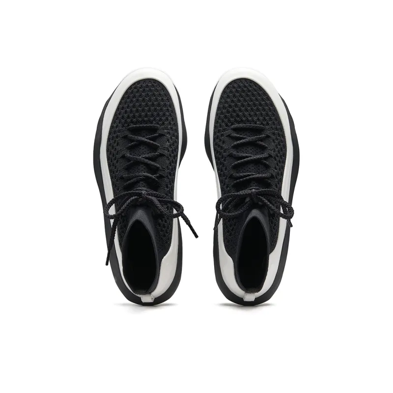 EQLZ EQUALIZER Cushioned Slip Resistant High Top Basketball Shoes Unisex Solar Eclipse-2
