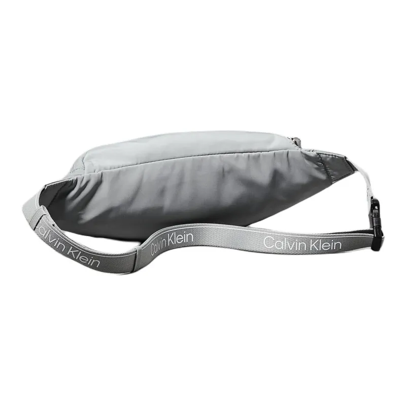 CALVIN KLEIN Recycled Polyester Fanny Pack Unisex Slate Gray-1