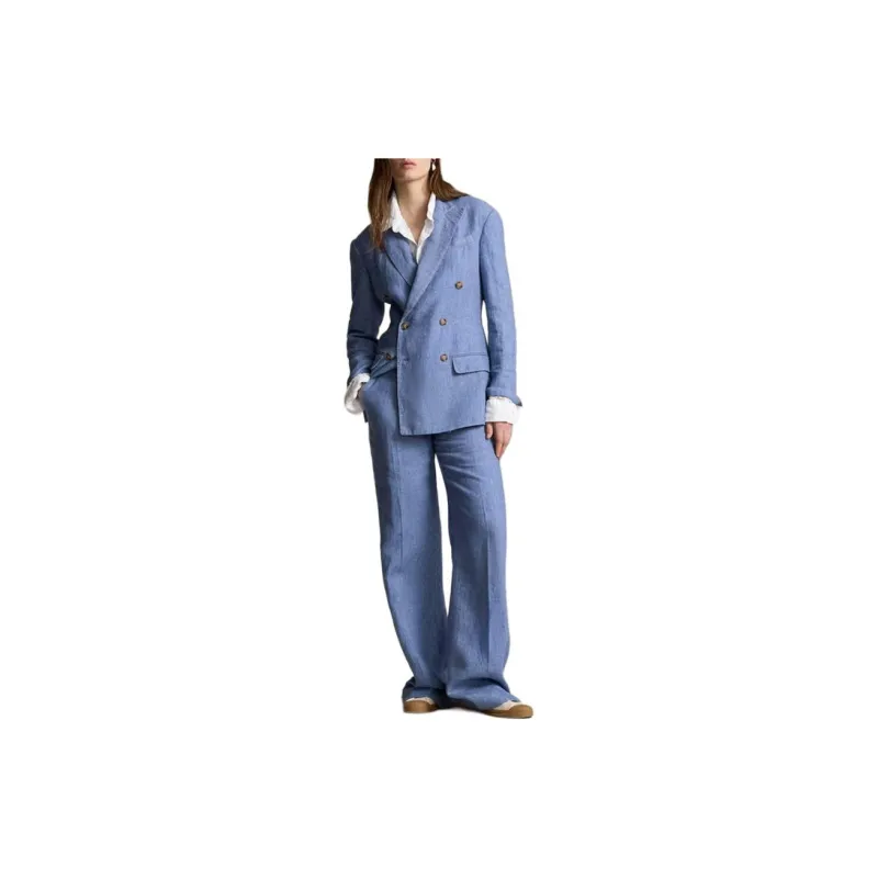 Polo Ralph Lauren SS24 Business Suit Coat Women's Blue-1