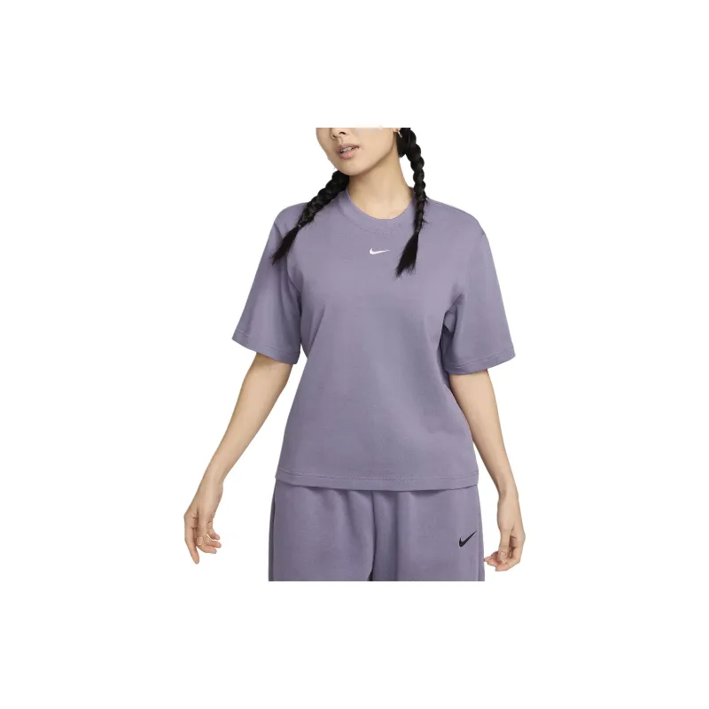 Nike Sportswear Essentials Series T Shirt Women's Purple-1