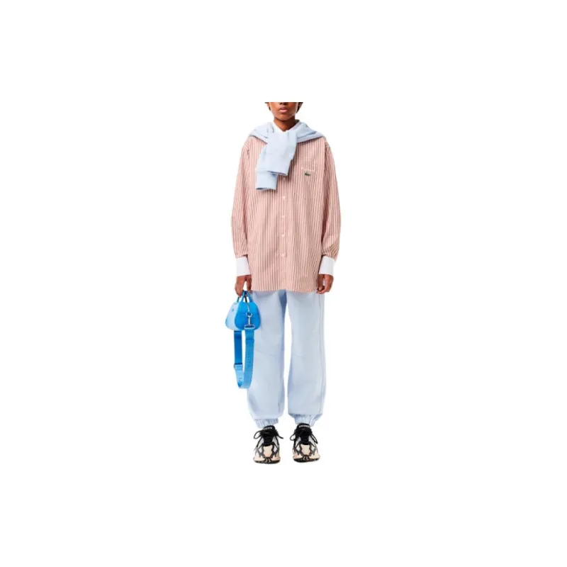 LACOSTE Shirts Women's Pink-2