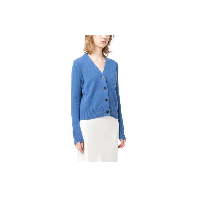 VINCE V-neck Cashmere Cardigan-3