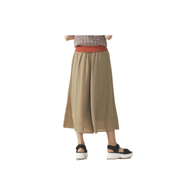 Beams Casual Pants Women's Beige-2
